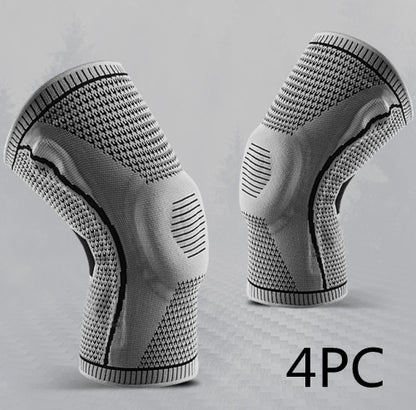 Knee Pads For Sport Knee - Silicone Spring Patella Protector