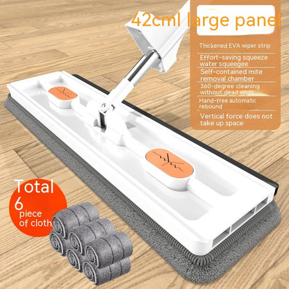 Self Wringing Mop - 360 Rotating Mop Strong Water Absorption For Home Cleaning Floors