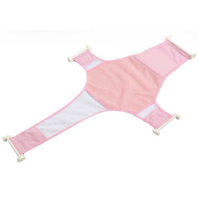 Cotton baby bath net cross non-slip