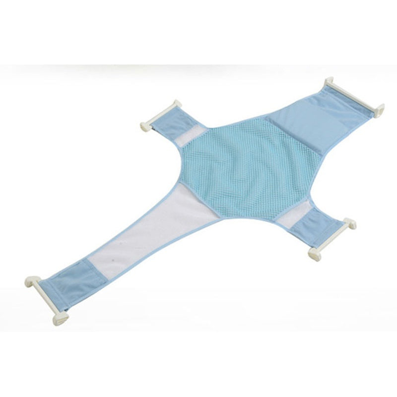 Cotton baby bath net cross non-slip