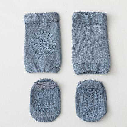 Children's Knee Pads Floor Socks Set