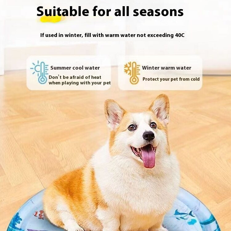 Summer Cooling Pet Water Bed For Puppy, Dogs, Cats