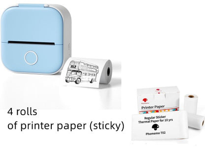 Mini Thermal Label Printer