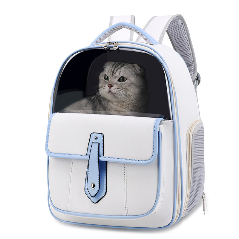 [strict Cat Bag] Go Out Portable Backpack Portable Folding Breathable Cat Bag Pet Dog Bag Wholesale