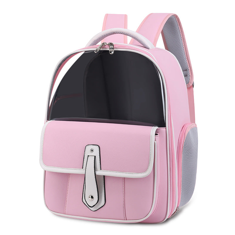 [strict Cat Bag] Go Out Portable Backpack Portable Folding Breathable Cat Bag Pet Dog Bag Wholesale