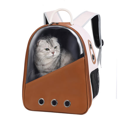 [strict Cat Bag] Go Out Portable Backpack Portable Folding Breathable Cat Bag Pet Dog Bag Wholesale