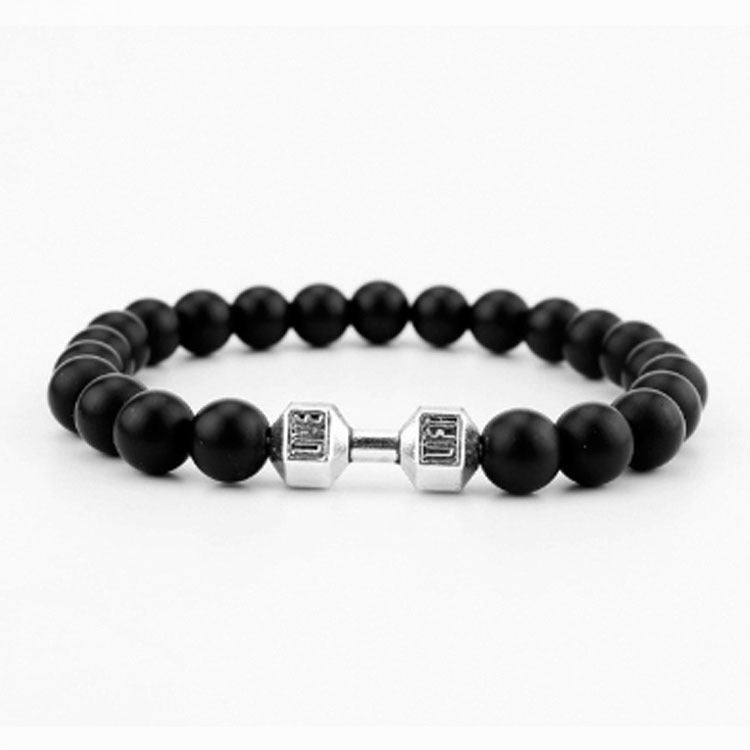 Dumbbell Stone Bracelet