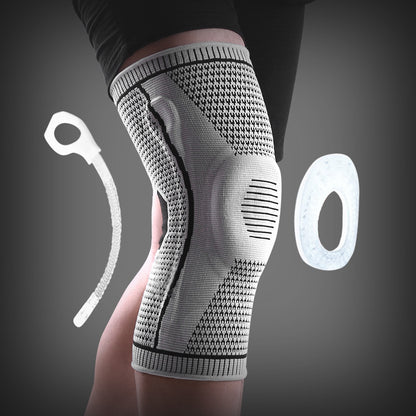 Knee Pads For Sport Knee - Silicone Spring Patella Protector