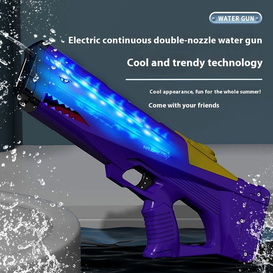 Electric Water Gun Automatic - Continuous Laser Large Capacity Water Toy