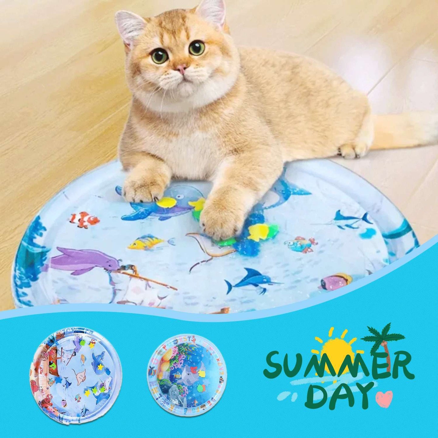 Summer Cooling Pet Water Bed For Puppy, Dogs, Cats